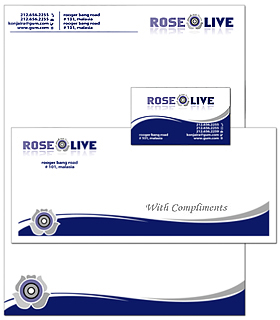 letterhead business card envelope design portfolio logo design